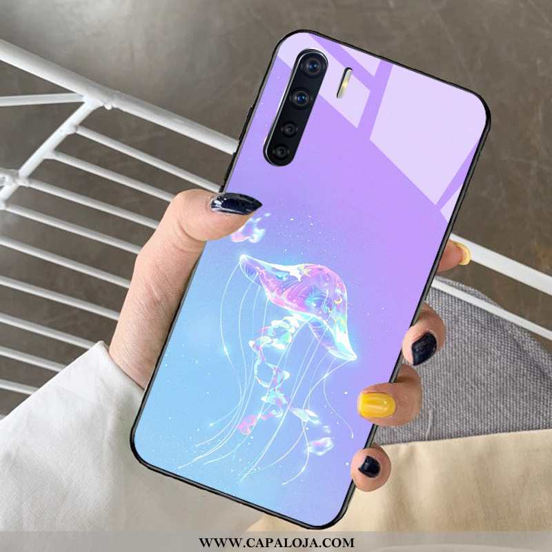 Capas Oppo A91 Protetoras Tendencia Roxa Roxo, Capa Oppo A91 Vidro Venda