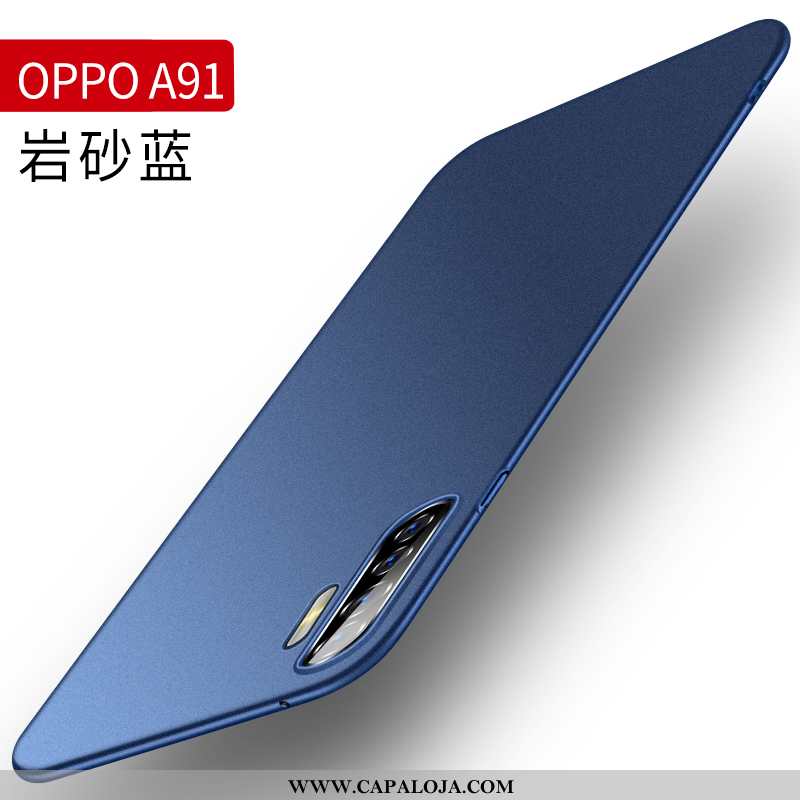 Capas Oppo A91 Silicone Vermelha Minimalista Protetoras Vermelho, Capa Oppo A91 Fosco Online