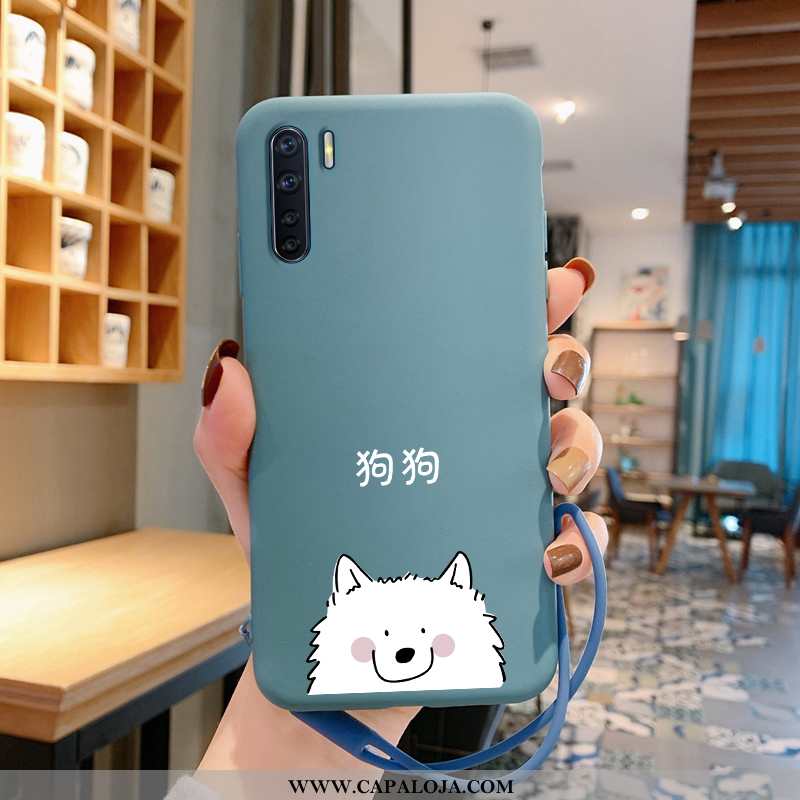 Capas Oppo A91 Soft Azul Malha, Capa Oppo A91 Super Online