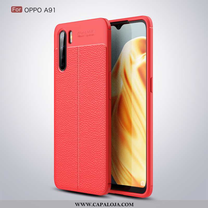 Capas Oppo A91 Soft Cola Masculino Preto, Capa Oppo A91 Silicone Baratas