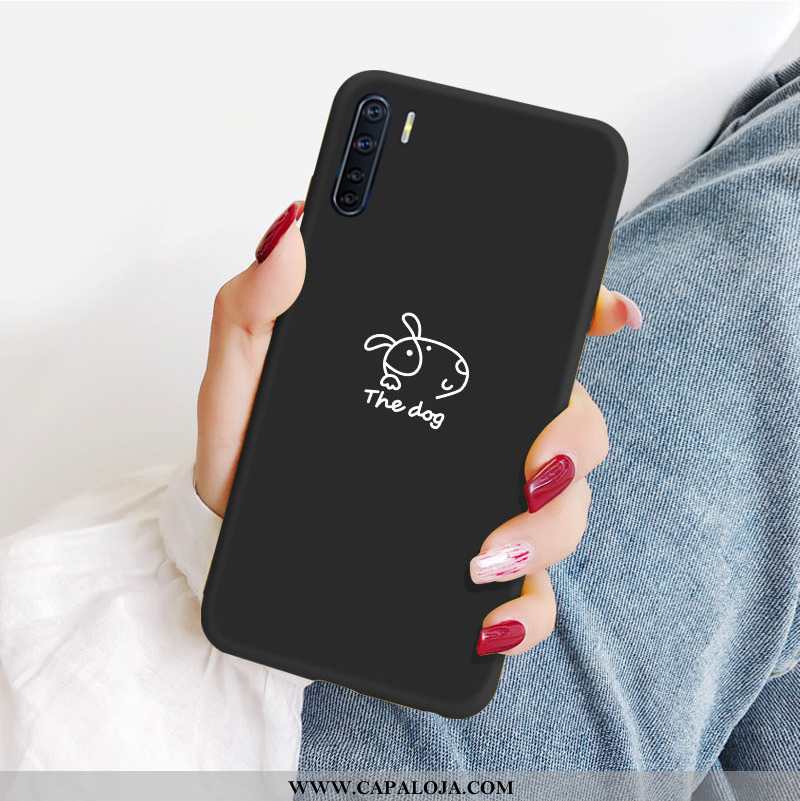 Capas Oppo A91 Soft Malha Casal Vermelha Preto, Capa Oppo A91 Protetoras Baratas