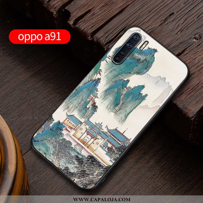 Capas Oppo A91 Soft Masculino Nova Completa Azul, Capa Oppo A91 Protetoras Promoção