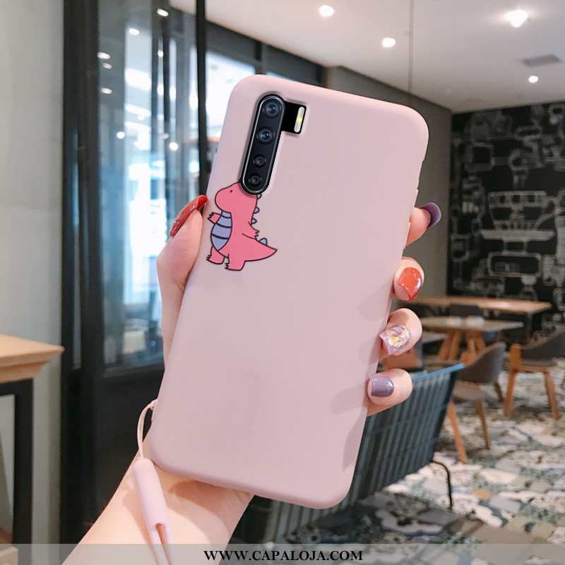 Capas Oppo A91 Super Fofas Tendencia Telemóvel Rosa, Capa Oppo A91 Silicone Venda