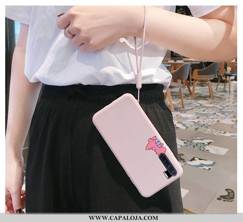 Capas Oppo A91 Super Fofas Tendencia Telemóvel Rosa, Capa Oppo A91 Silicone Venda