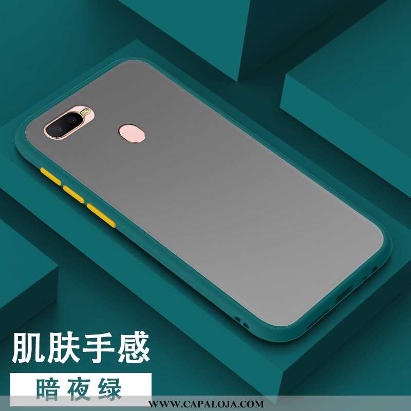 Capas Oppo Ax7 Tendencia Antiqueda Feminino Telemóvel Preto, Capa Oppo Ax7 Soft Online