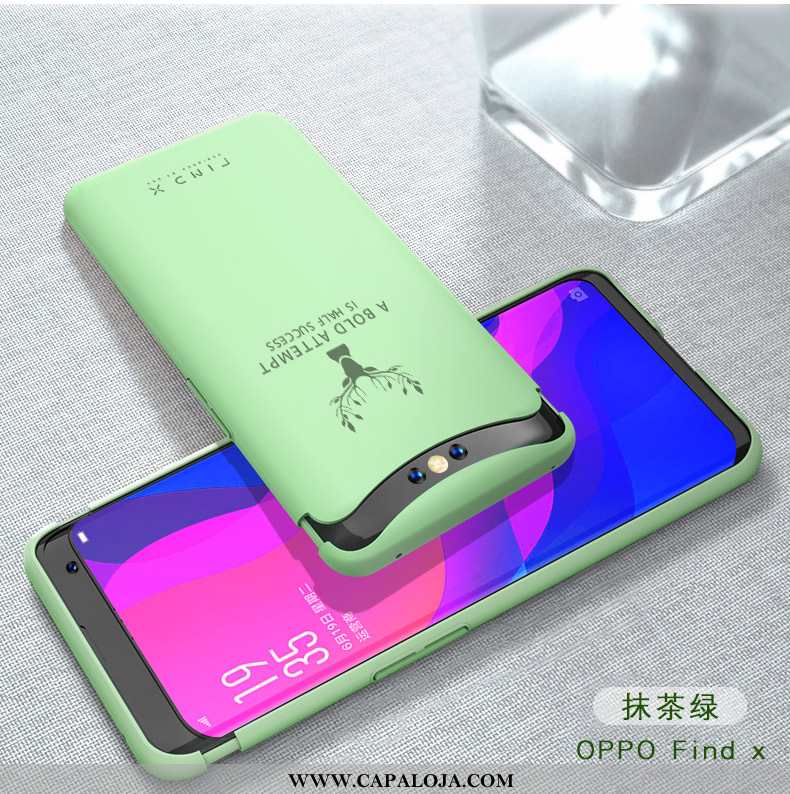 Capas Oppo Find X Super Completa Casal Tendencia Verde, Capa Oppo Find X Protetoras Baratos