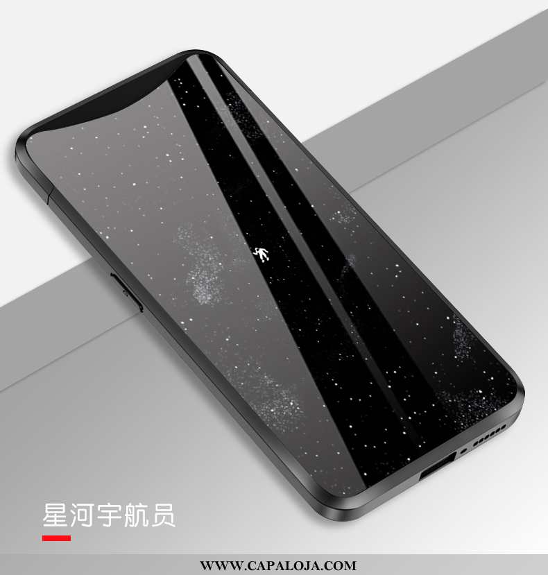 Capas Oppo Find X Tendencia Bola Completa Preto, Capa Oppo Find X Vidro Venda