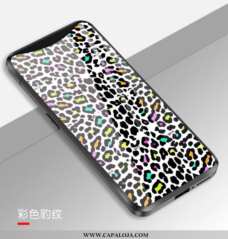 Capas Oppo Find X Tendencia Coração Lift Leopardo Vermelho, Capa Oppo Find X Soft Online