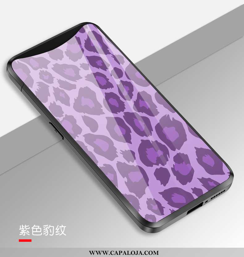 Capas Oppo Find X Tendencia Coração Lift Leopardo Vermelho, Capa Oppo Find X Soft Online