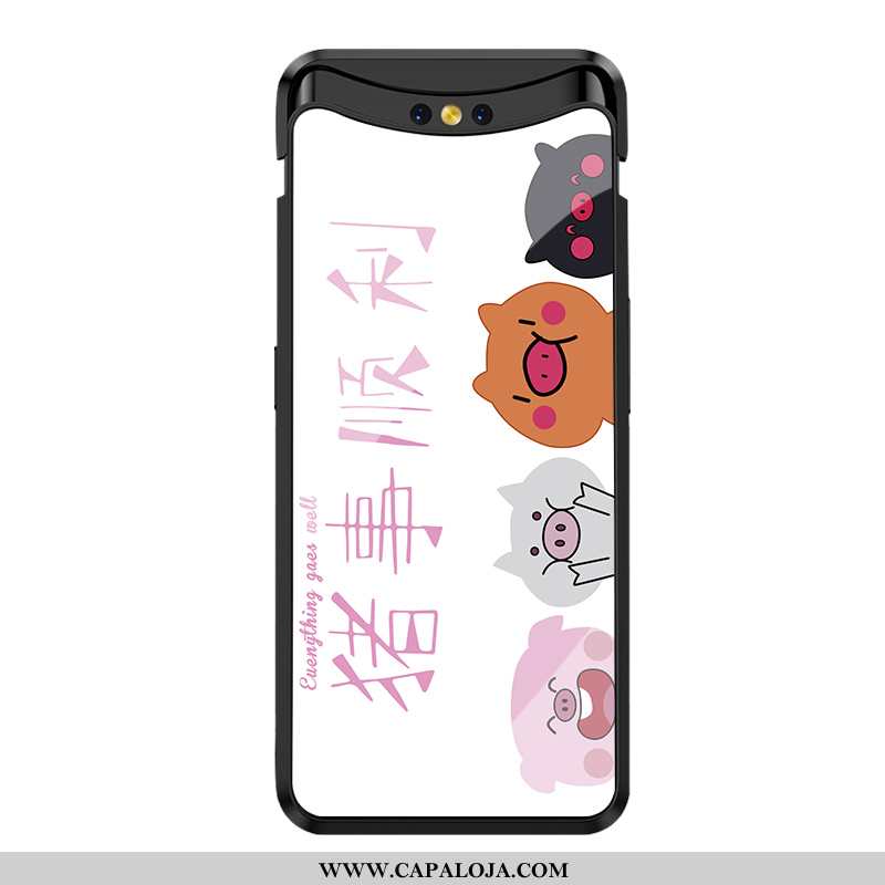 Capas Oppo Find X Tendencia Personalizado Telemóvel Lift Branco, Capa Oppo Find X Protetoras Venda