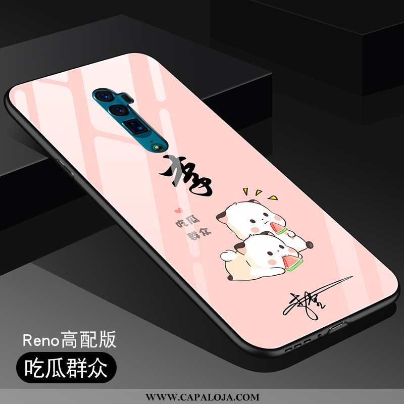 Capas Oppo Reno 10x Zoom Vidro Tendencia Silicone Desenho Animado Caqui, Capa Oppo Reno 10x Zoom Fos