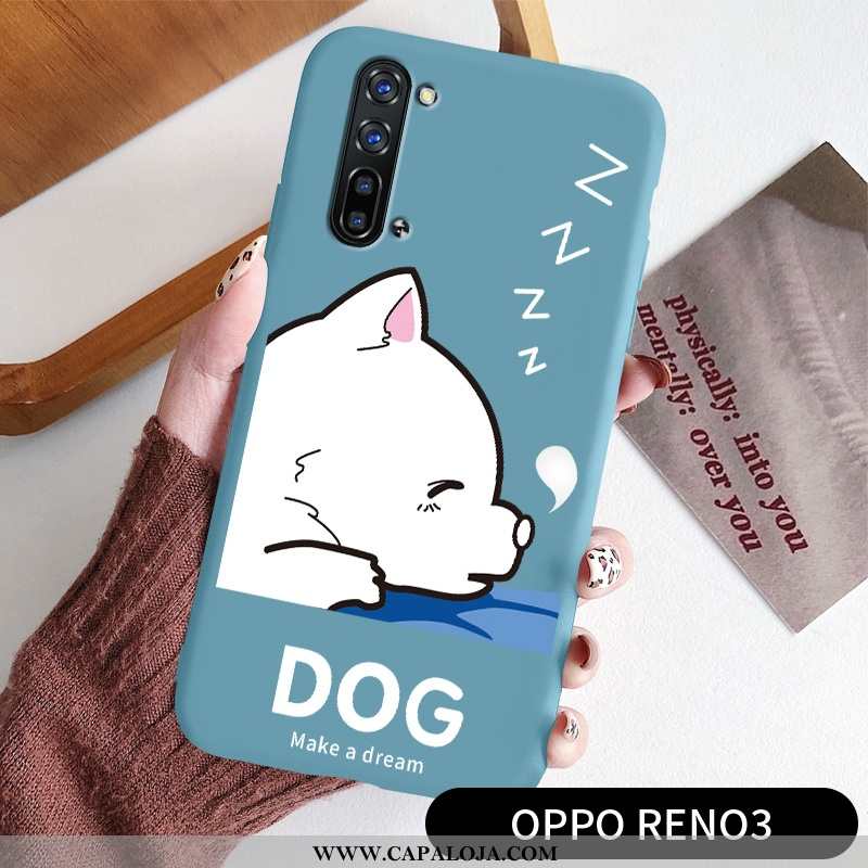 Capas Oppo Reno 3 Criativas Fofas Vermelha Cases Rosa, Capa Oppo Reno 3 Desenho Animado Online