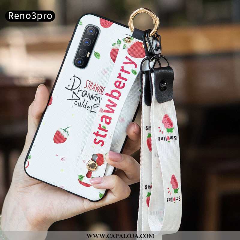 Capas Oppo Reno 3 Pro Fosco Antiqueda Novas Branco, Capa Oppo Reno 3 Pro Personalizado Barato