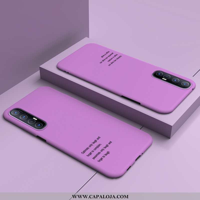 Capas Oppo Reno 3 Pro Personalizado Telemóvel Slim Roxo, Capa Oppo Reno 3 Pro Originais Online