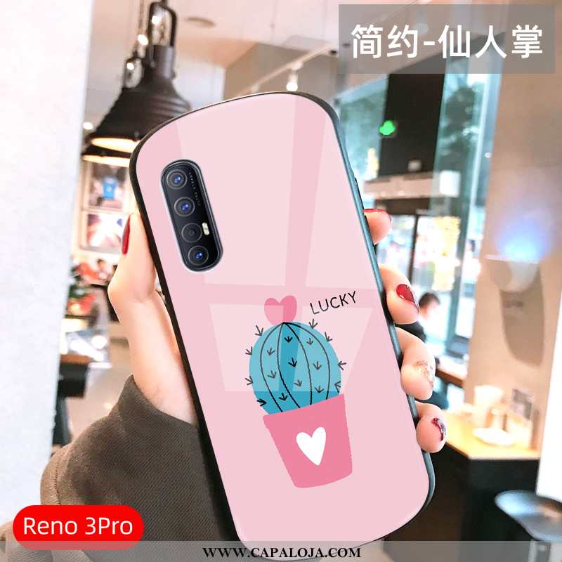 Capas Oppo Reno 3 Pro Slim Feminino Protetoras Casal Verde, Capa Oppo Reno 3 Pro Super Baratos