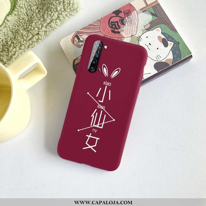 Capas Oppo Reno 3 Protetoras Casal Criativas Novas Vermelho, Capa Oppo Reno 3 Silicone Baratas