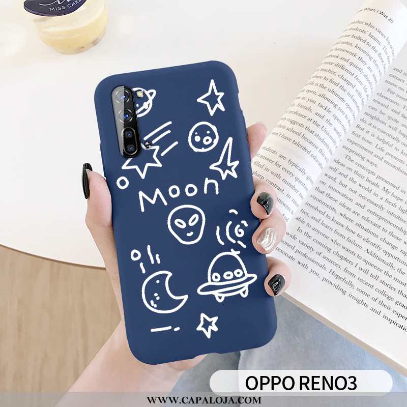 Capas Oppo Reno 3 Protetoras Telemóvel Criativas Cases Verde, Capa Oppo Reno 3 Silicone Promoção