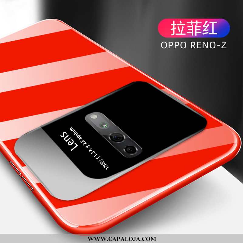 Capas Oppo Reno Z Criativas Tendencia Completa Super Vermelho, Capa Oppo Reno Z Slim Promoção