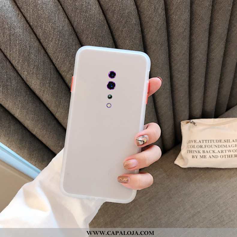 Capas Oppo Reno Z Protetoras Telemóvel Feminino Tendencia Vermelho, Capa Oppo Reno Z Silicone Barato