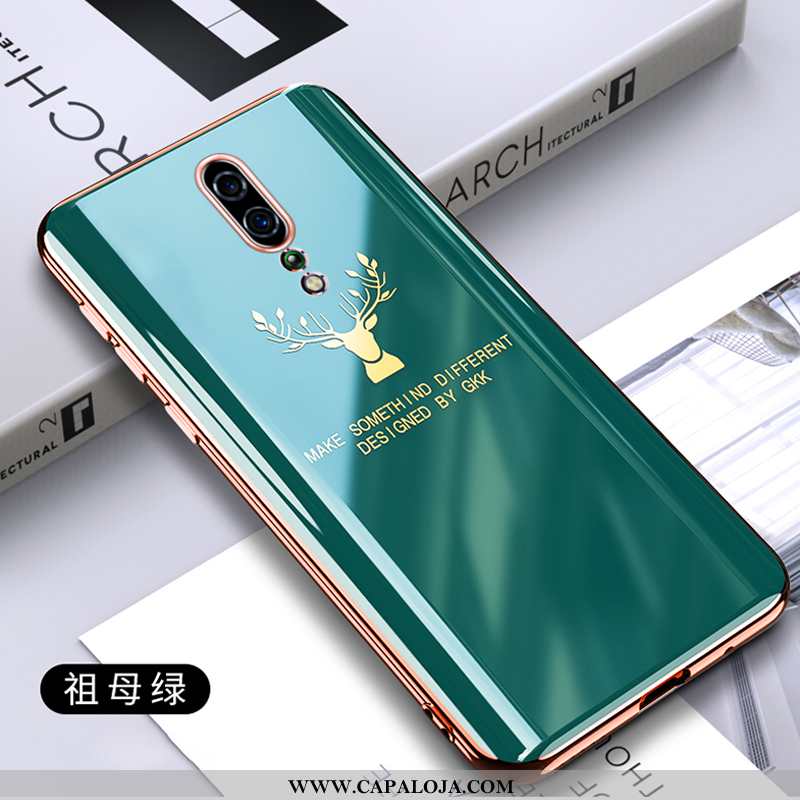 Capas Oppo Reno Z Soft Slim Antiqueda Telemóvel Cinza, Capa Oppo Reno Z Super Online