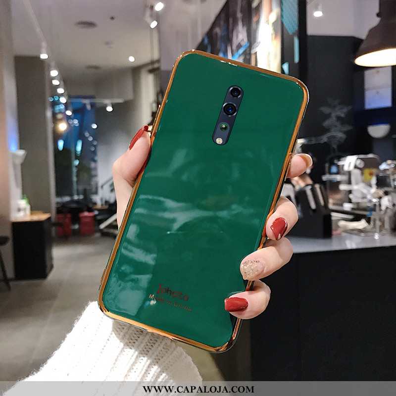 Capas Oppo Reno Z Soft Verde Tendencia Personalizado, Capa Oppo Reno Z Silicone Venda