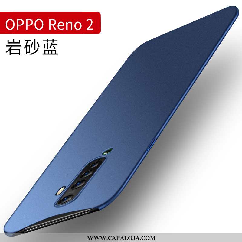 Capas Oppo Reno2 Fosco Masculino Protetoras Cases Cinza, Capa Oppo Reno2 Slim Promoção