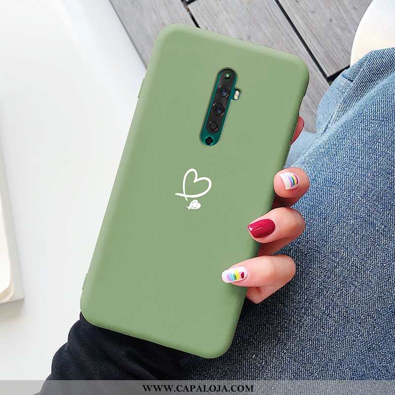 Capas Oppo Reno2 Personalizada Casal Simples Vermelho, Capa Oppo Reno2 Criativas Barato