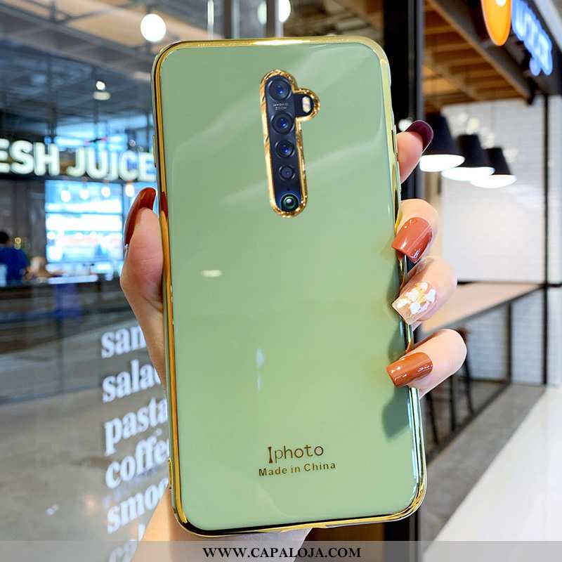 Capas Oppo Reno2 Z Protetoras Soft Masculino Lift Verde, Capa Oppo Reno2 Z Silicone Baratos