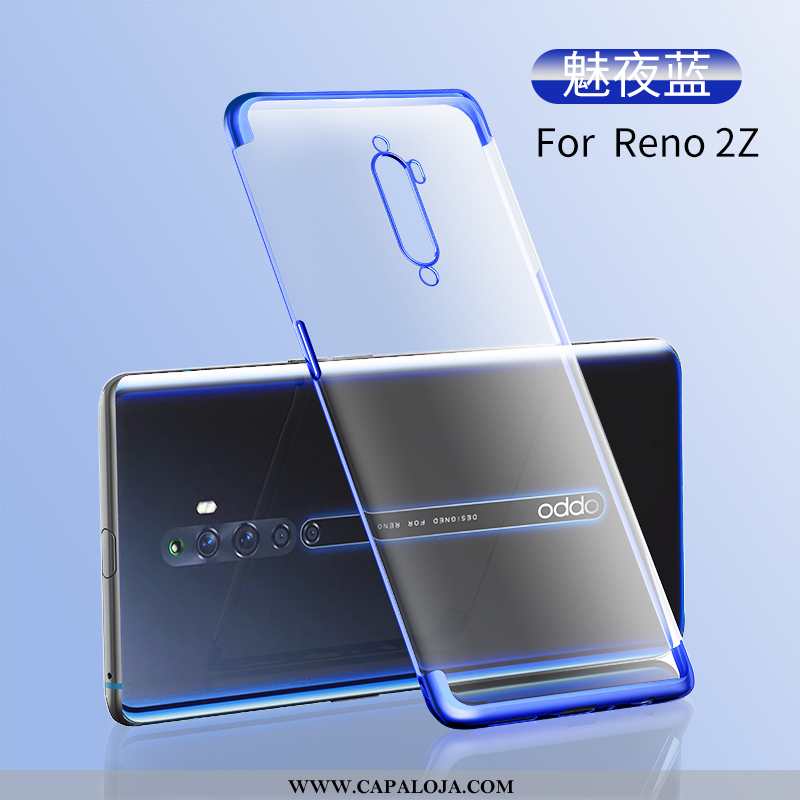 Capas Oppo Reno2 Z Silicone Slim Super Alta Prata, Capa Oppo Reno2 Z Clara Venda