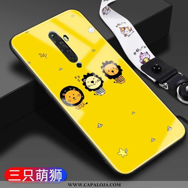 Capas Oppo Reno2 Z Soft Tendencia Cases Amarelo, Capa Oppo Reno2 Z Protetoras Promoção