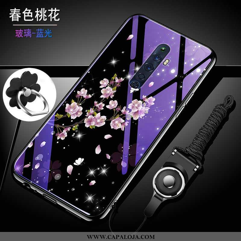 Capas Oppo Reno2 Z Vidro Antiqueda Completa Roxo, Capa Oppo Reno2 Z Soft Online