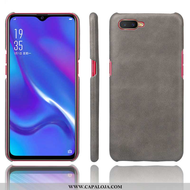 Capas Oppo Rx17 Neo Protetoras Telemóvel Tendencia Castanho, Capa Oppo Rx17 Neo Couro Online