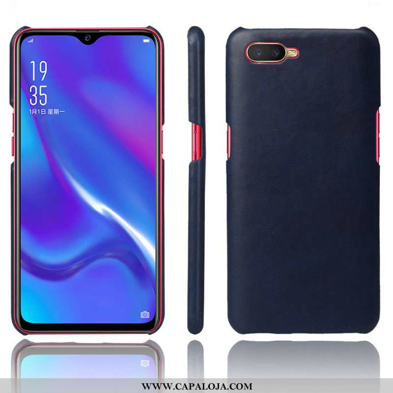 Capas Oppo Rx17 Neo Protetoras Telemóvel Tendencia Castanho, Capa Oppo Rx17 Neo Couro Online