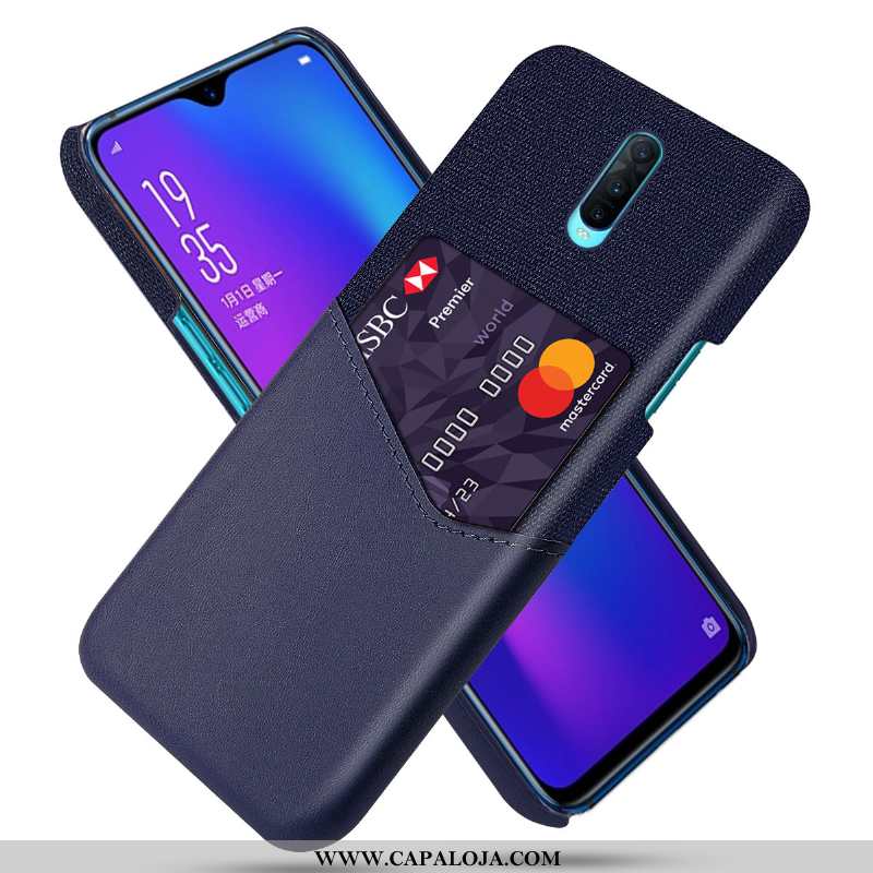 Capas Oppo Rx17 Pro Personalizado Cinza Masculino Telemóvel, Capa Oppo Rx17 Pro Couro Comprar