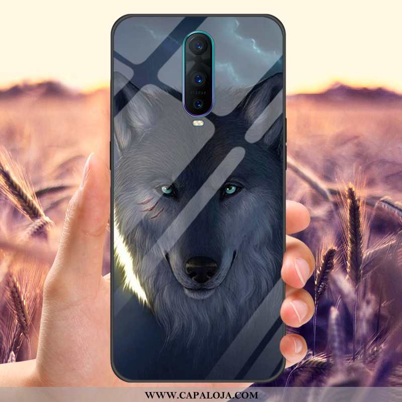 Capas Oppo Rx17 Pro Protetoras Personalizada Preto Frente, Capa Oppo Rx17 Pro Vidro Promoção