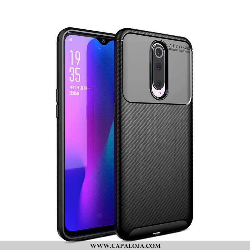 Capas Oppo Rx17 Pro Protetoras Telemóvel Soft Calor Preto, Capa Oppo Rx17 Pro Silicone Barato