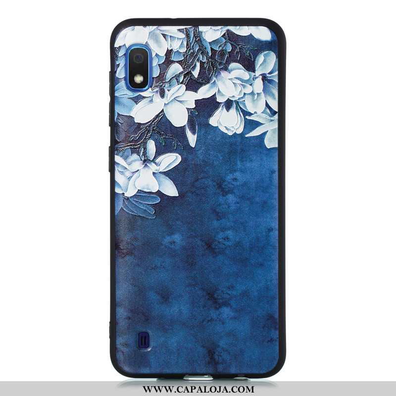 Capas Samsung Galaxy A10 Personalizada Cases Preto Soft, Capa Samsung Galaxy A10 Desenho Animado Com