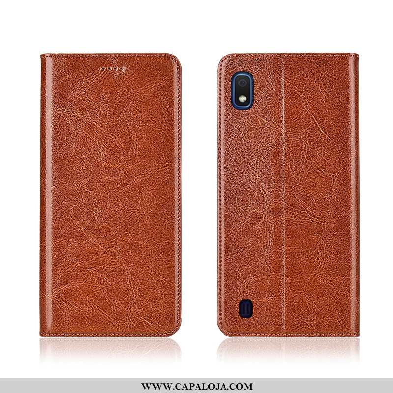 Capas Samsung Galaxy A10 Protetoras Soft Masculino Tigrada Castanho, Capa Samsung Galaxy A10 Silicon