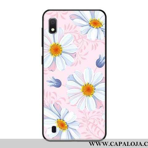 Capas Samsung Galaxy A10 Soft Preto Cases Azul, Capa Samsung Galaxy A10 Protetoras Promoção