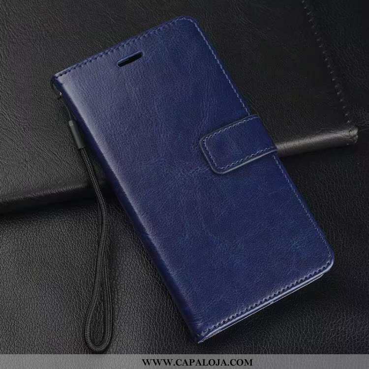 Capas Samsung Galaxy A10s Carteira Aço Telemóvel Azul, Capa Samsung Galaxy A10s Protetoras Baratas