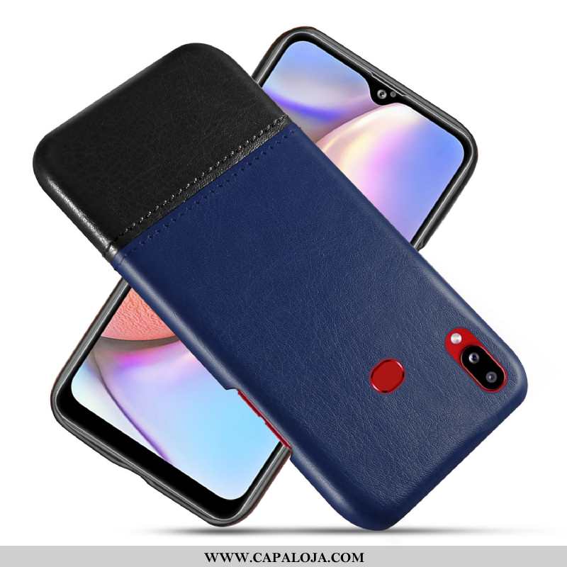 Capas Samsung Galaxy A10s Couro Vermelha Resistente Vermelho, Capa Samsung Galaxy A10s Telemóvel Pro