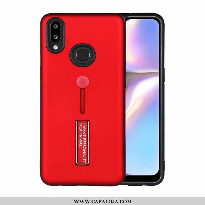 Capas Samsung Galaxy A10s Criativas Suporte Malha Masculino Preto, Capa Samsung Galaxy A10s Tendenci