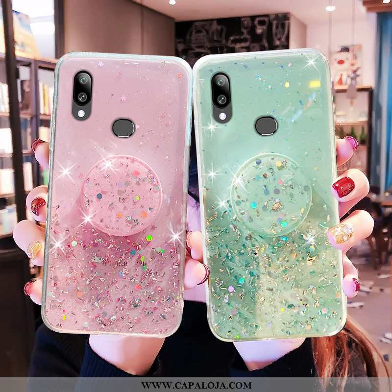 Capas Samsung Galaxy A10s Personalizada Couro Telemóvel Negócio Rosa, Capa Samsung Galaxy A10s Criat