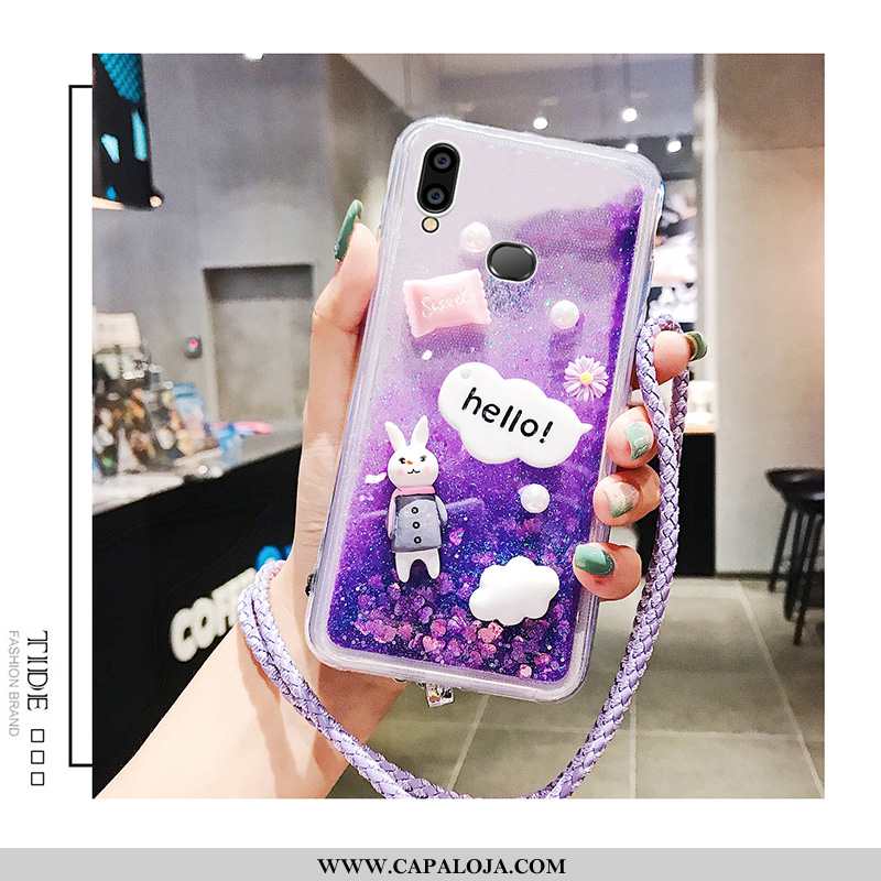 Capas Samsung Galaxy A10s Personalizado Telemóvel Soft Completa Rosa, Capa Samsung Galaxy A10s Tende