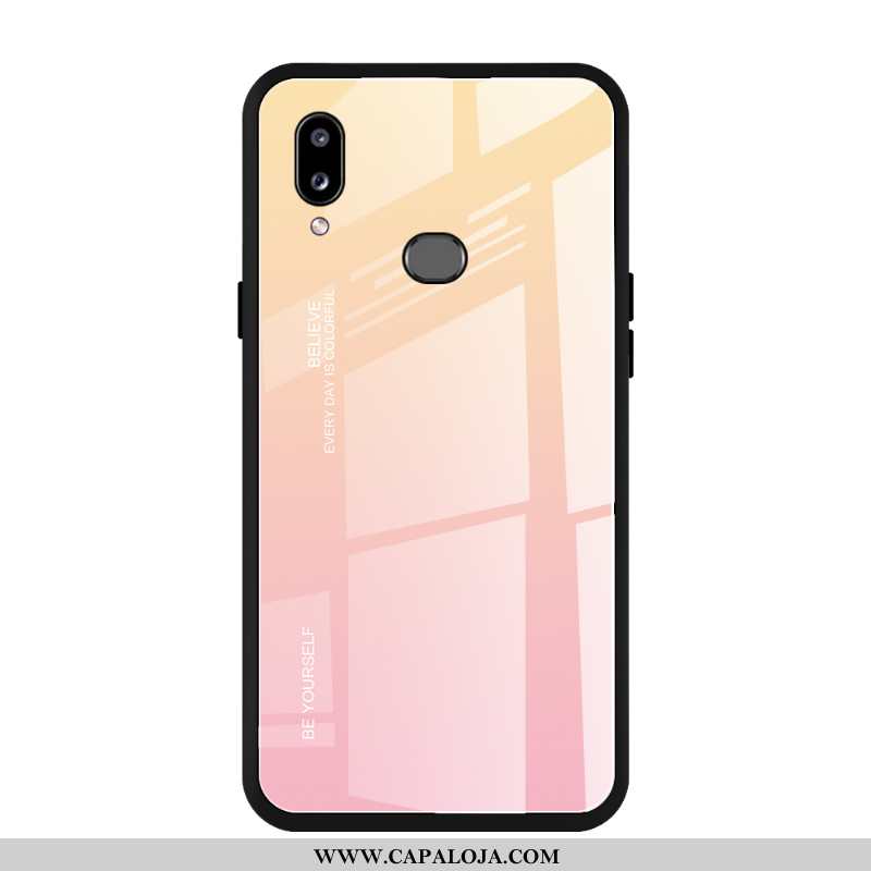 Capas Samsung Galaxy A10s Protetoras Antiqueda Gradiente Telemóvel Roxo, Capa Samsung Galaxy A10s Vi