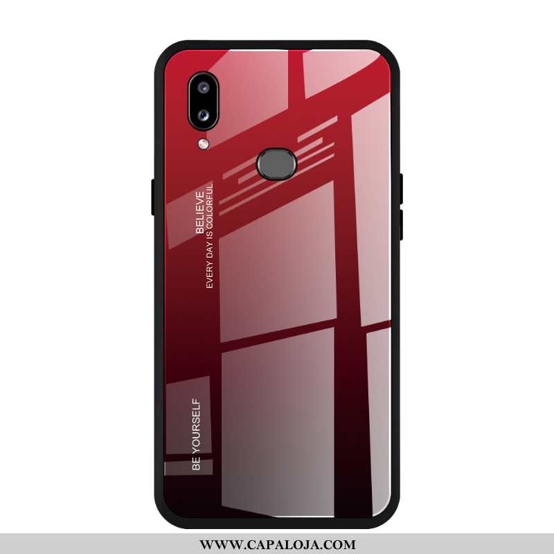 Capas Samsung Galaxy A10s Protetoras Antiqueda Gradiente Telemóvel Roxo, Capa Samsung Galaxy A10s Vi