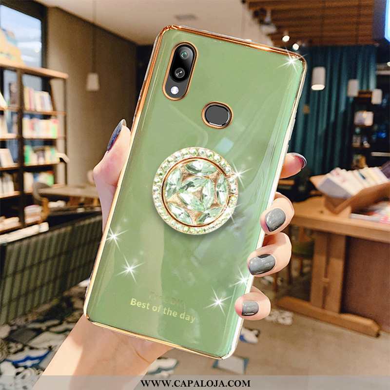 Capas Samsung Galaxy A10s Slim Super Criativas Casal Verde, Capa Samsung Galaxy A10s Tendencia Barat