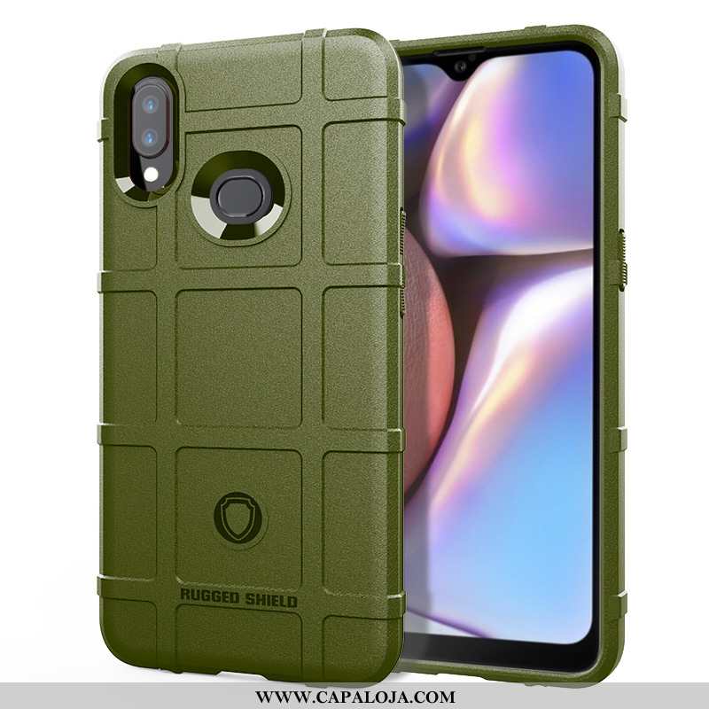 Capas Samsung Galaxy A10s Traseira Telemóvel Verde, Capa Samsung Galaxy A10s Baratos