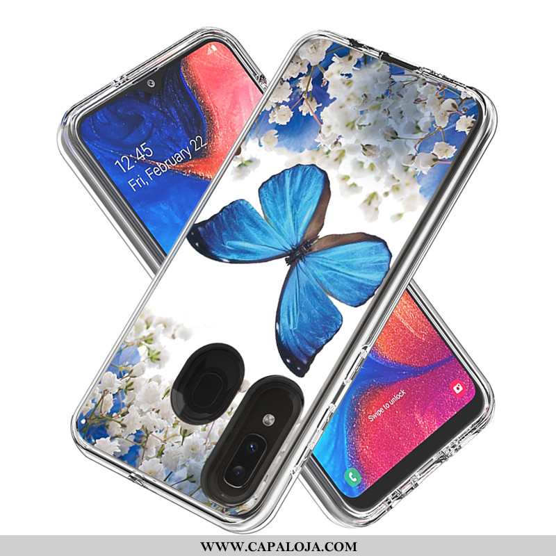 Capas Samsung Galaxy A20e Desenho Animado Branco Cases, Capa Samsung Galaxy A20e Fotos Baratas