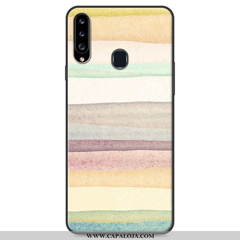 Capas Samsung Galaxy A20s Protetoras Desenho Animado Telemóvel Antiqueda Cinza, Capa Samsung Galaxy 